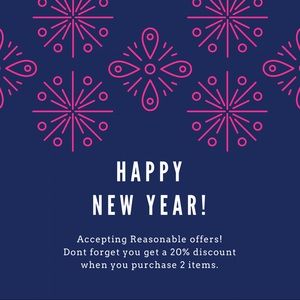 Happy New Year! ✨ Accepting Reasonable offers!